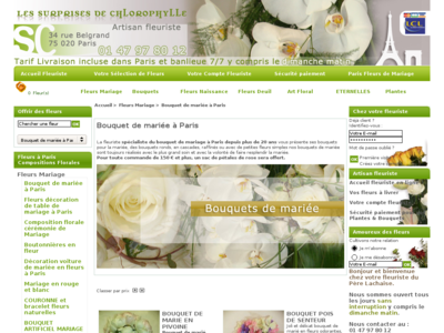 Bouquet de mariée Paris Fleurs de Mariage Fleurs de mariage à Paris