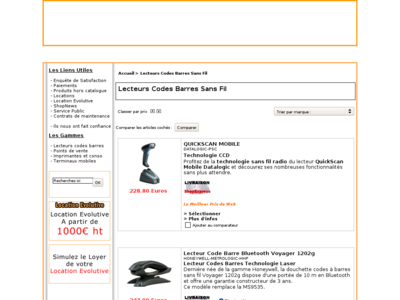 Lecteur Code Barre Lecteur Code Barre France