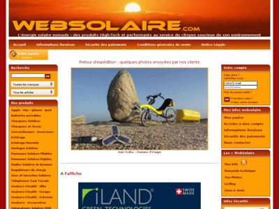 Energie solaire portable France 2012 Energie solaire portable 2012