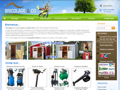 Bricolage andco pour tous vos outils Bricolage & co magasin de bricolage jardinage et aménagement du jardin