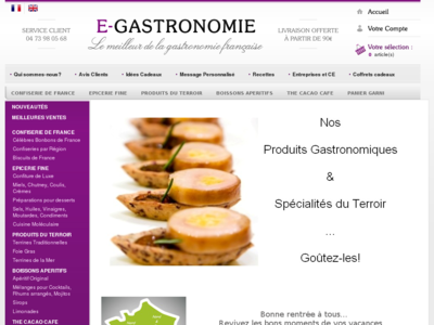 E-Gastronomie France Produits de Terroir Epicerie fine, Confiserie Artisanale de France confiserie française luxe