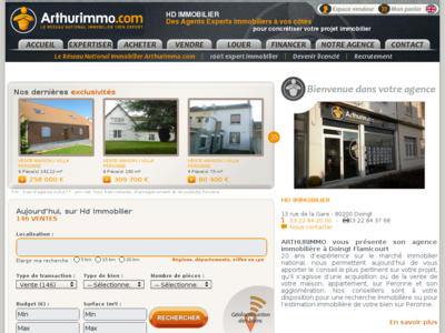 Achat Vente Immobilier Peronne (80) Peronne Immobilier