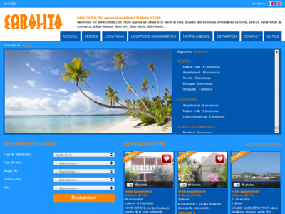 CORALITA Immobilier Saint Martin 97150