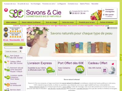 Savons uniquement des cosmétiques 100% naturels faits main Cosmétique Naturelle Savon BIO