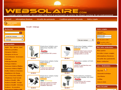 Websolaire France Solaire & Jardin  SOLAIRE Jardin Lampe Solaire 