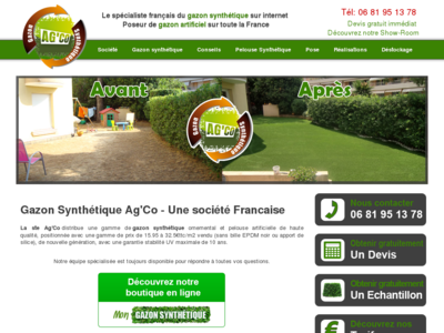 Gazon synthetique Ag'co Gazon synthétique Ag'co