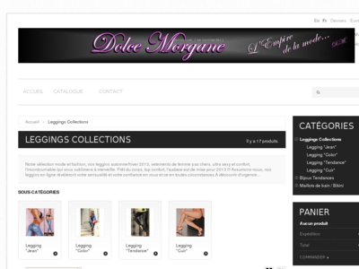 dolcemorgane.fr specialiste leggings Leggings Rennes