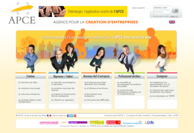 Agence Pour la Création d'Entreprises e-commerce VAD Agence Pour la Création d'Entreprises (APCE)